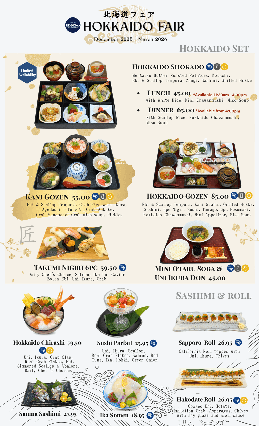 Takeya Sushi Japanese Restaurant Promotion