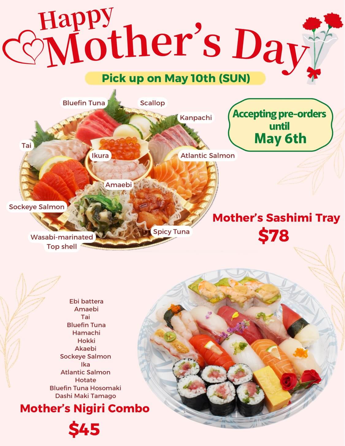 Takeya Sushi Japanese Restaurant Promotion